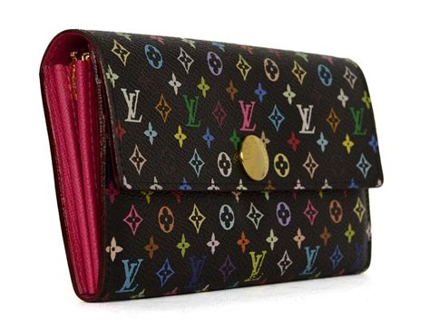 louis vuitton multicolor small wallet|louis vuitton sarah wallet.